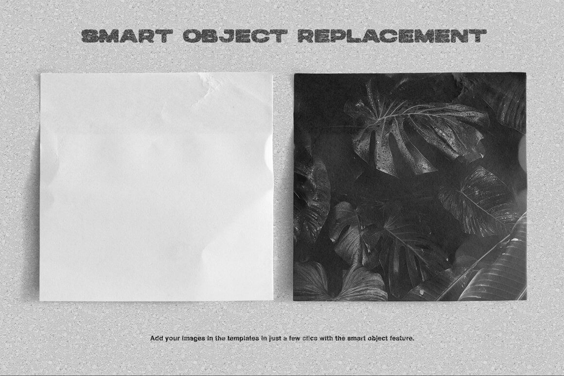 Smart object replacement.