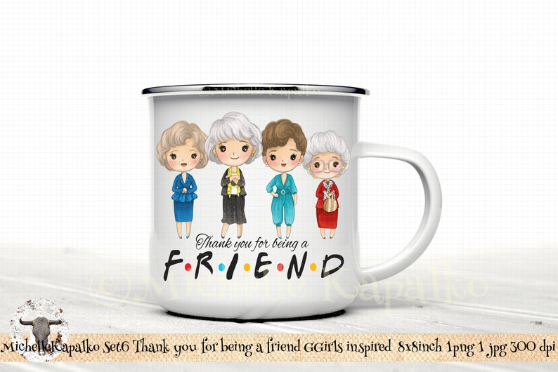 Stay Golden Girls Inspired cup mockup.
