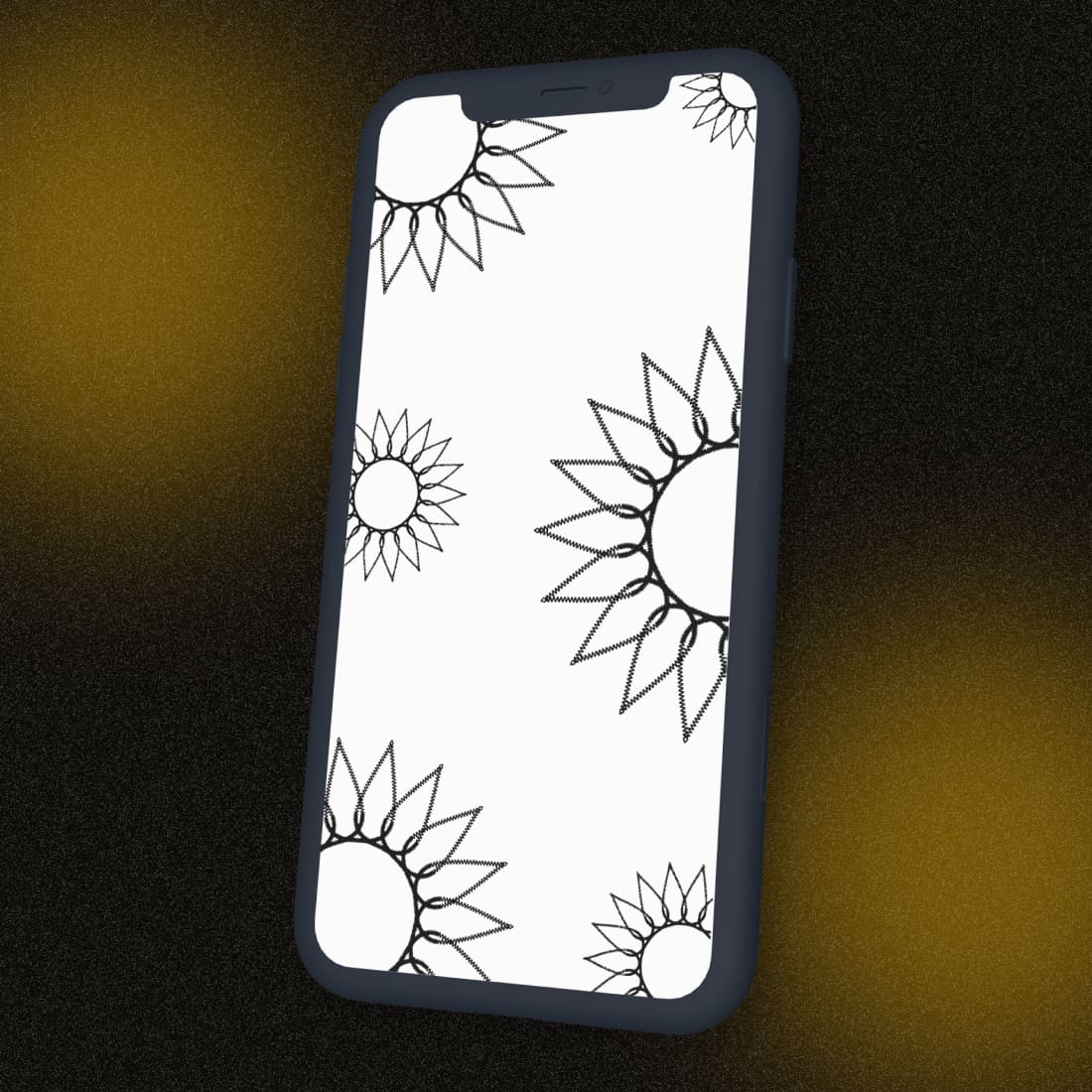 sunflower desktop illustration flowers preview image.