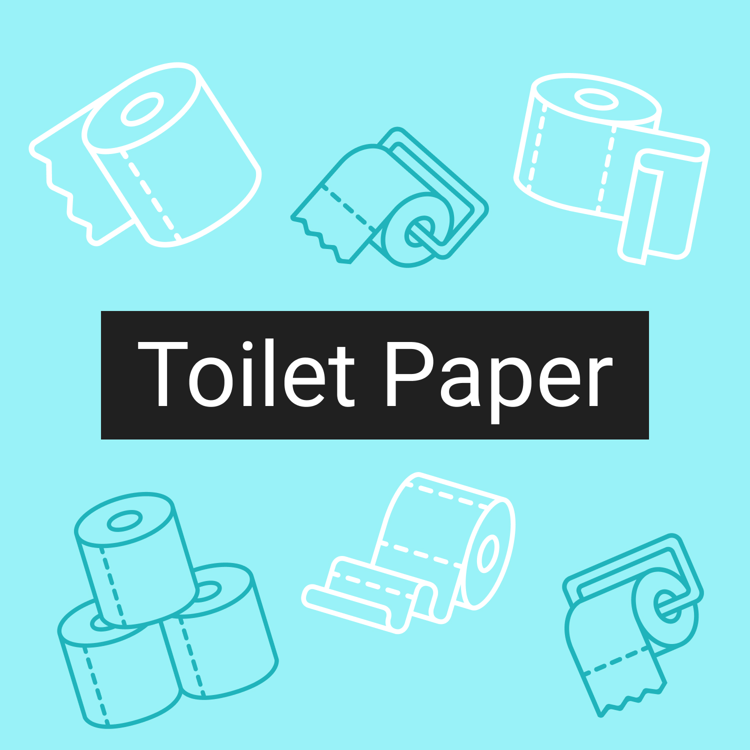 toilet paper svg pack cover image.