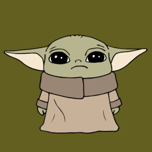 Free Baby Yoda SVG | MasterBundles