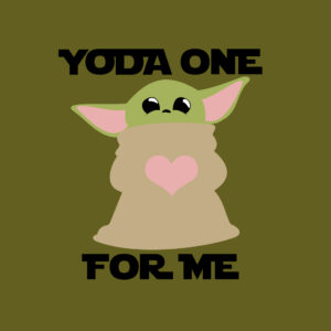 Free Baby Yoda SVG File – Yoda One For Me | Master Bundles