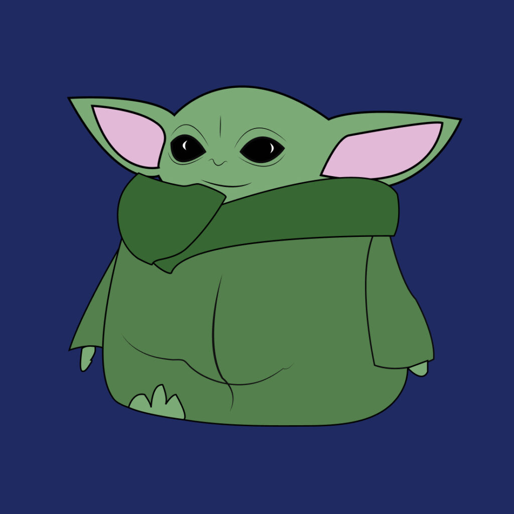 Baby Yoda SVG for Cricut – MasterBundles