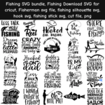 Fishing SVG Bundle.