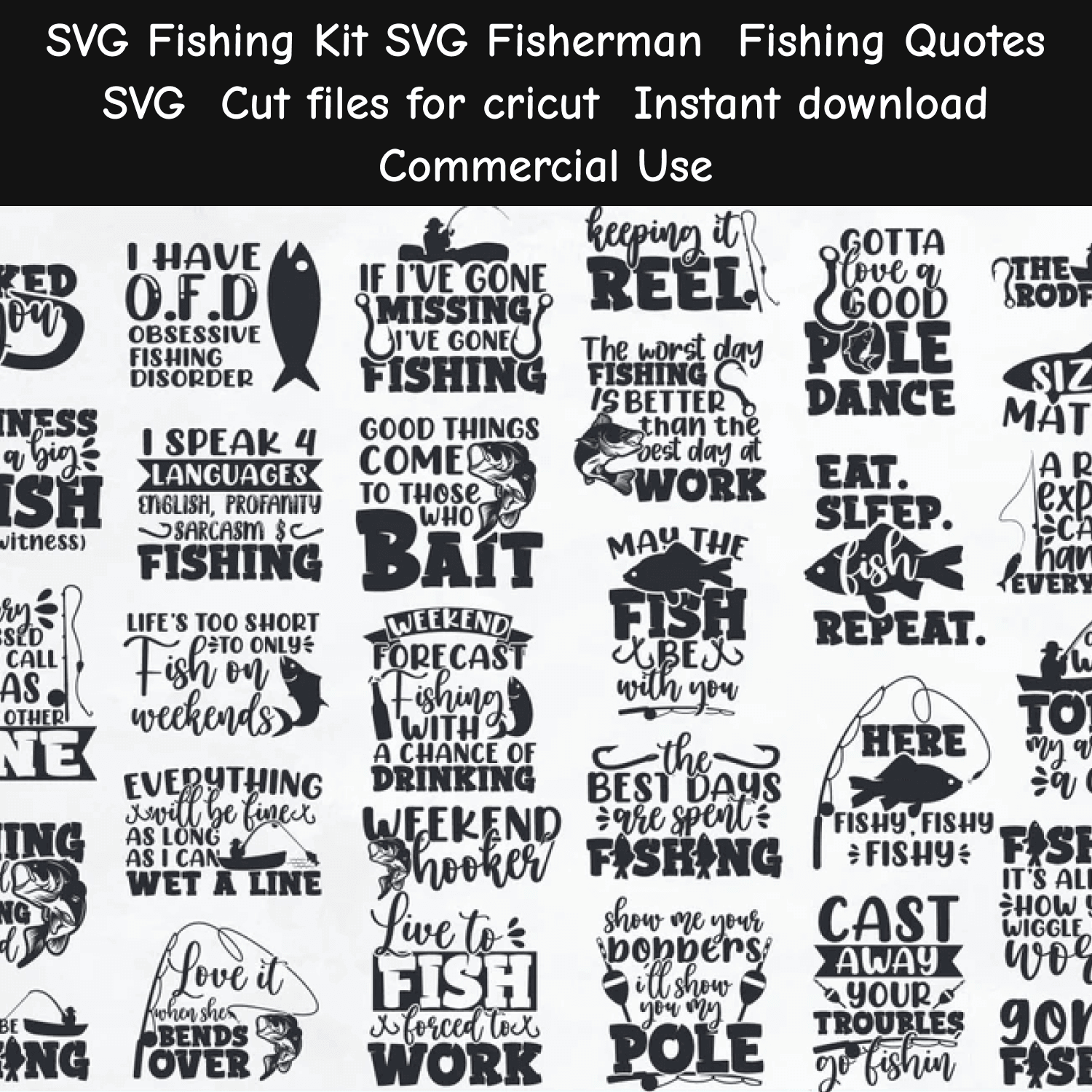 SVG Fishing Kit.