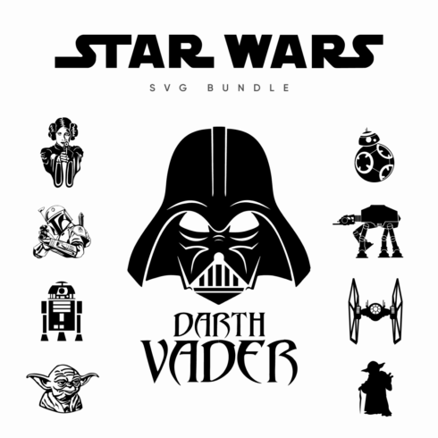 Star Wars SVG Collection cover image.