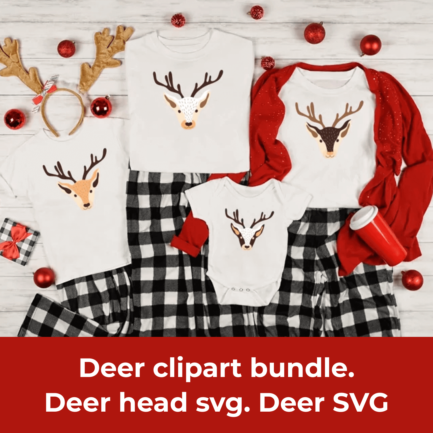 Deer Head SVG.