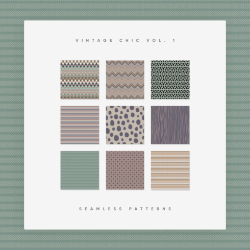 Vintage Chic Vol. 1 Seamless Patterns – MasterBundles