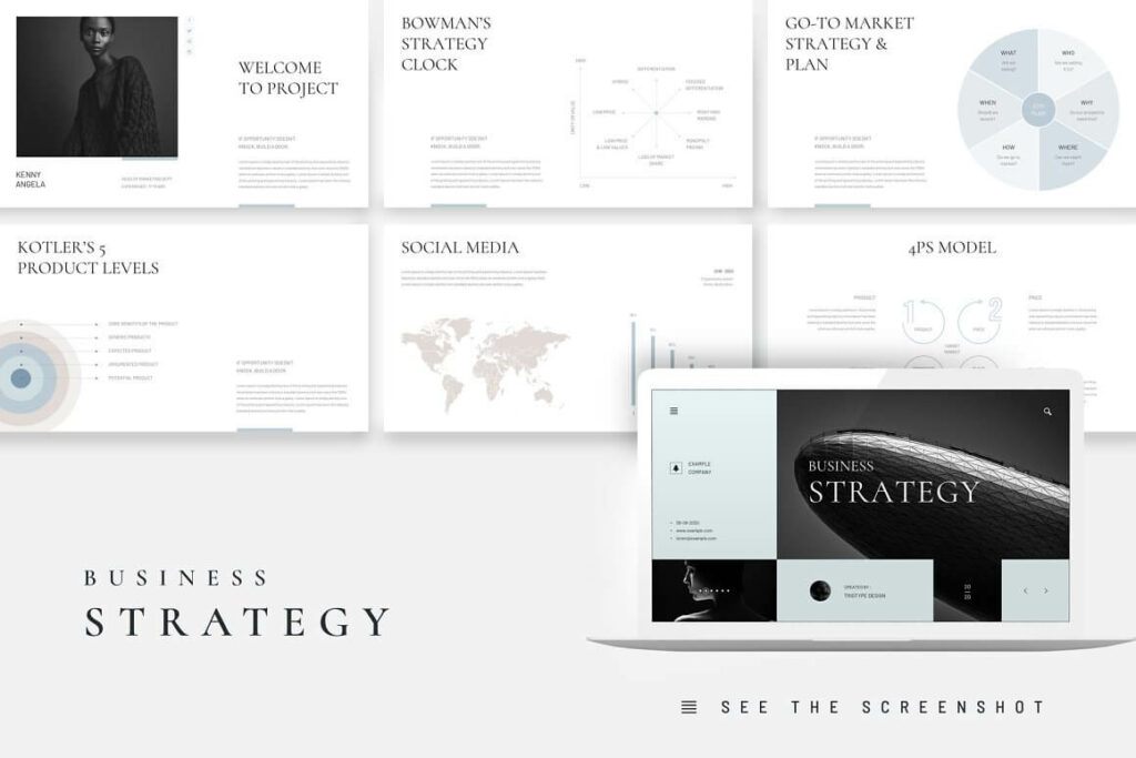 Business Strategy Google Slides – MasterBundles