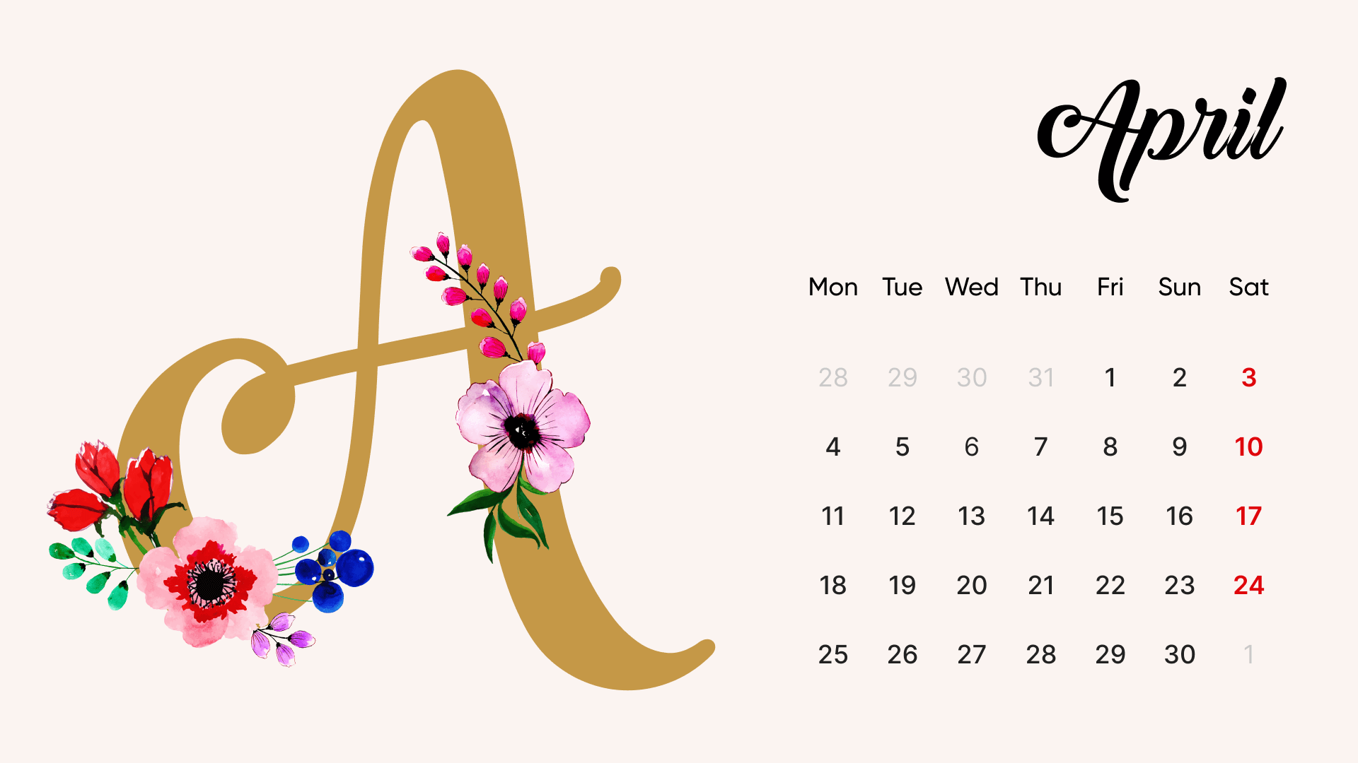 05 free printable april calendars 2022 1920x1080 1