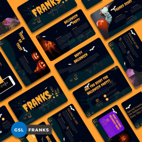 Franks - Halloween Googleslide.