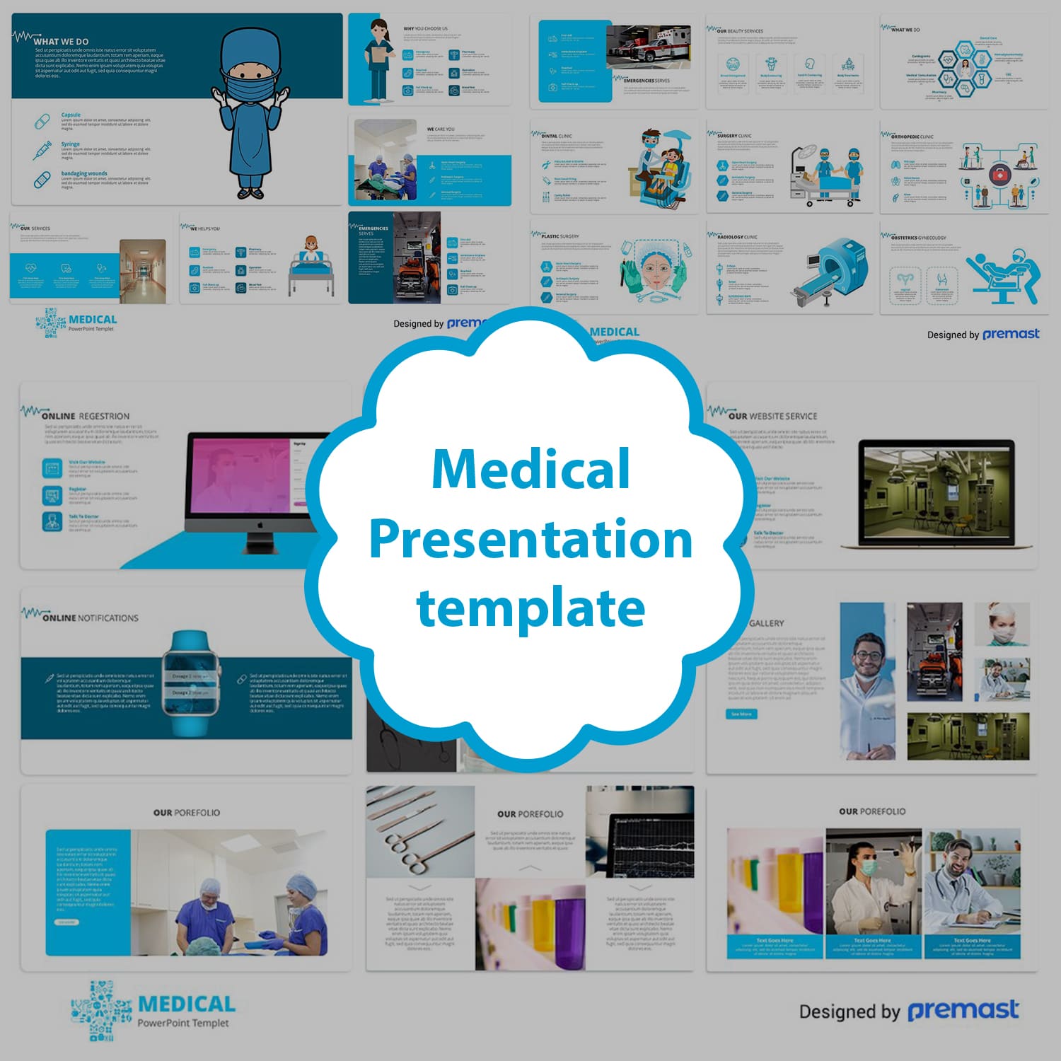 Medical Presentation Template - Preview.