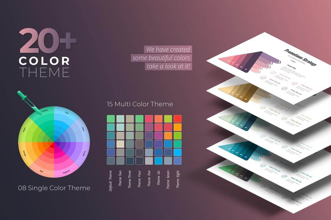 Color theme for slides.