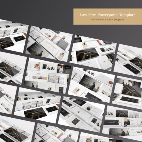 1law firm powerpoint template 1.