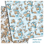 1polar bear patterns.
