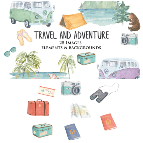 1Travel And Adventure Clip Art.