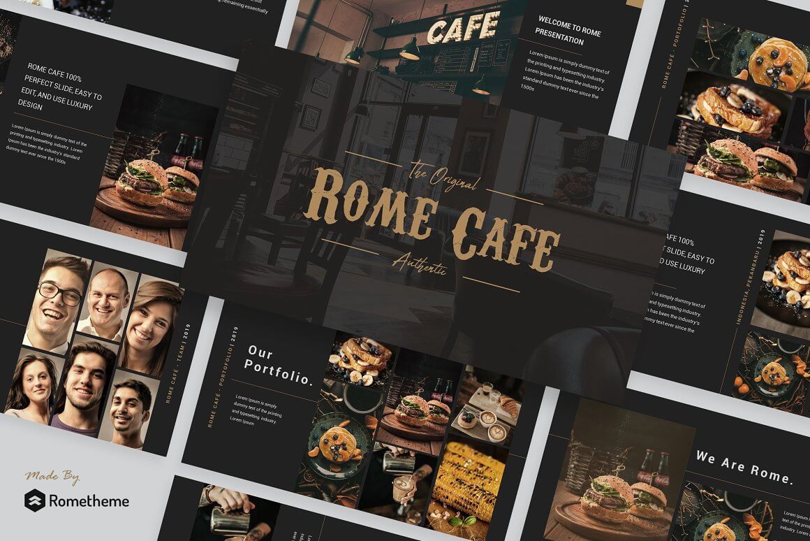 Rome cafe preview premium.