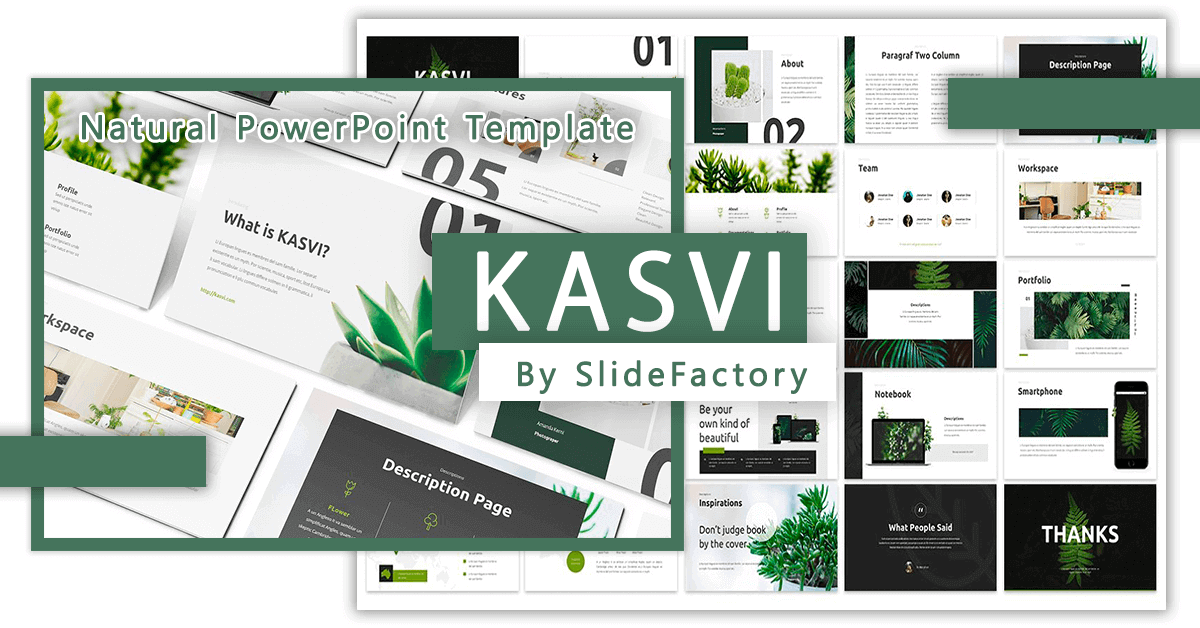 Natural PowerPoint Template.
