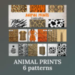 Animal prints 6 Patterns 01.