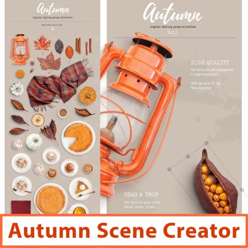 Autumn Scene Creator main cover.