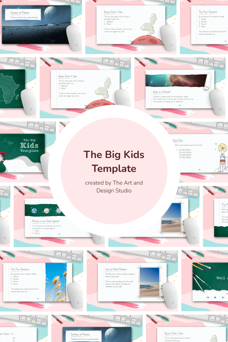 The Big Kids Template – MasterBundles