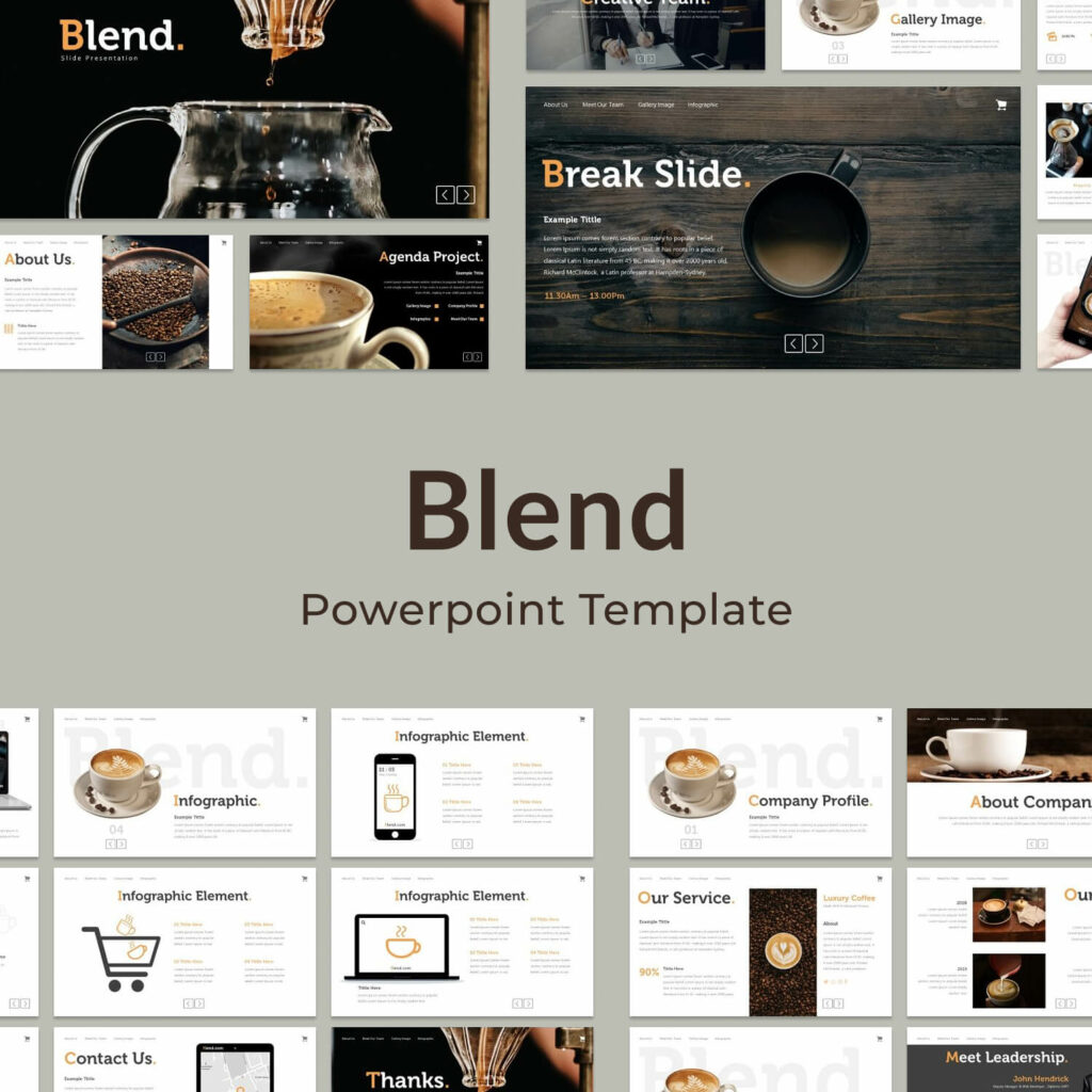 Blend - Powerpoint Template – MasterBundles