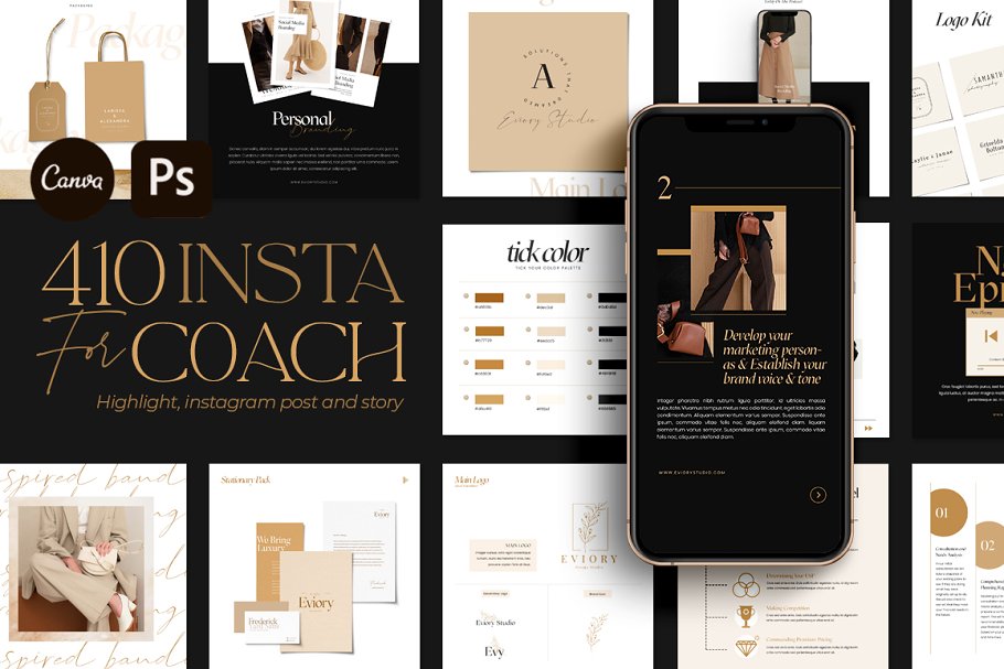 Branding Coach Instagram | CANVA PS.