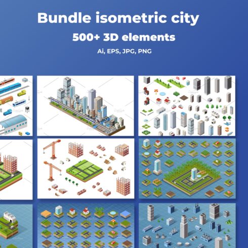 Bundle Isometric City – MasterBundles