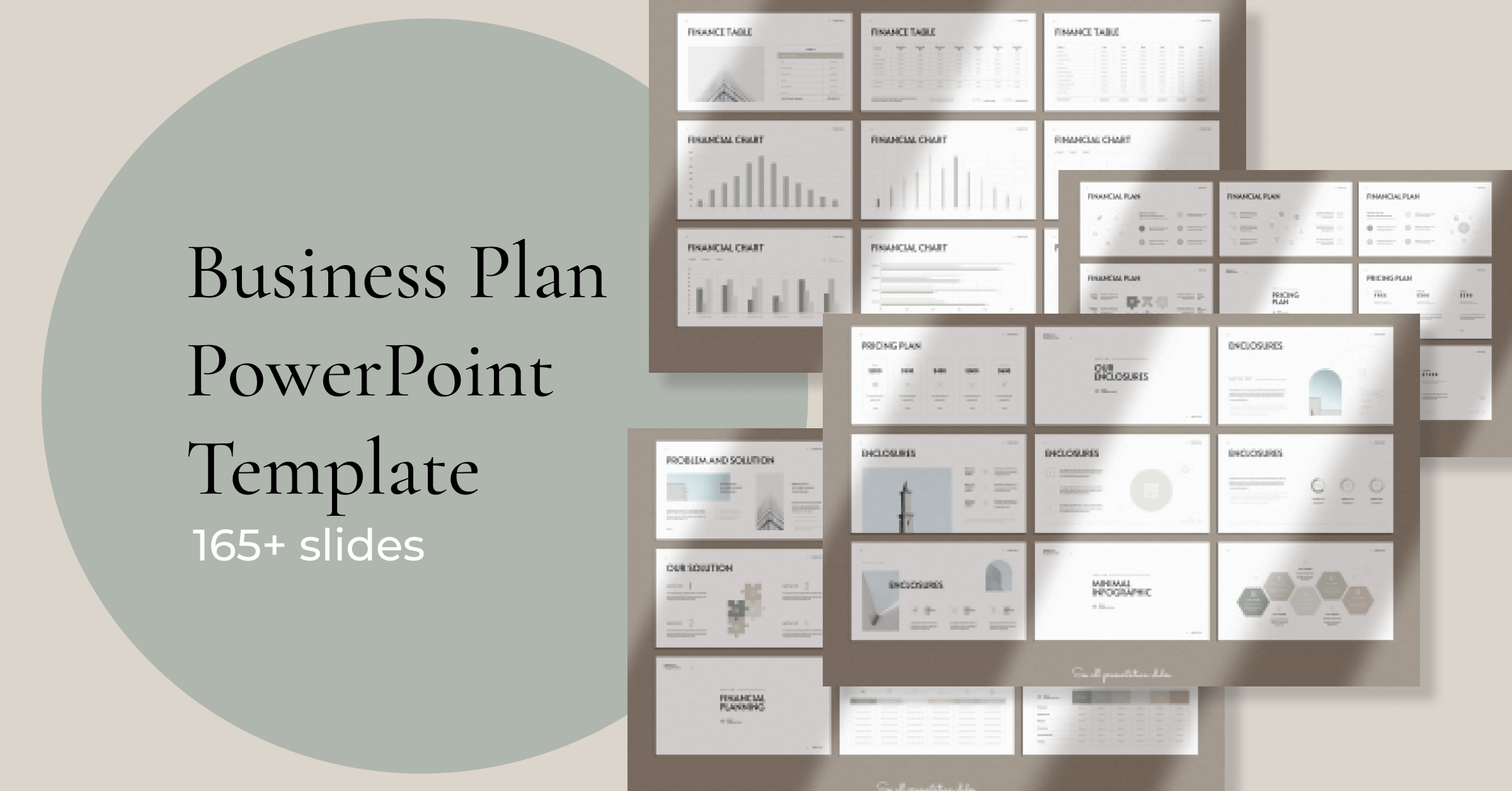 Business plan powerpoint template facebook.