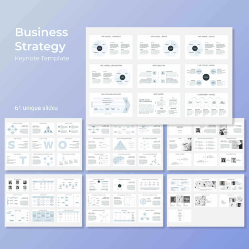Business Strategy Keynote Template.