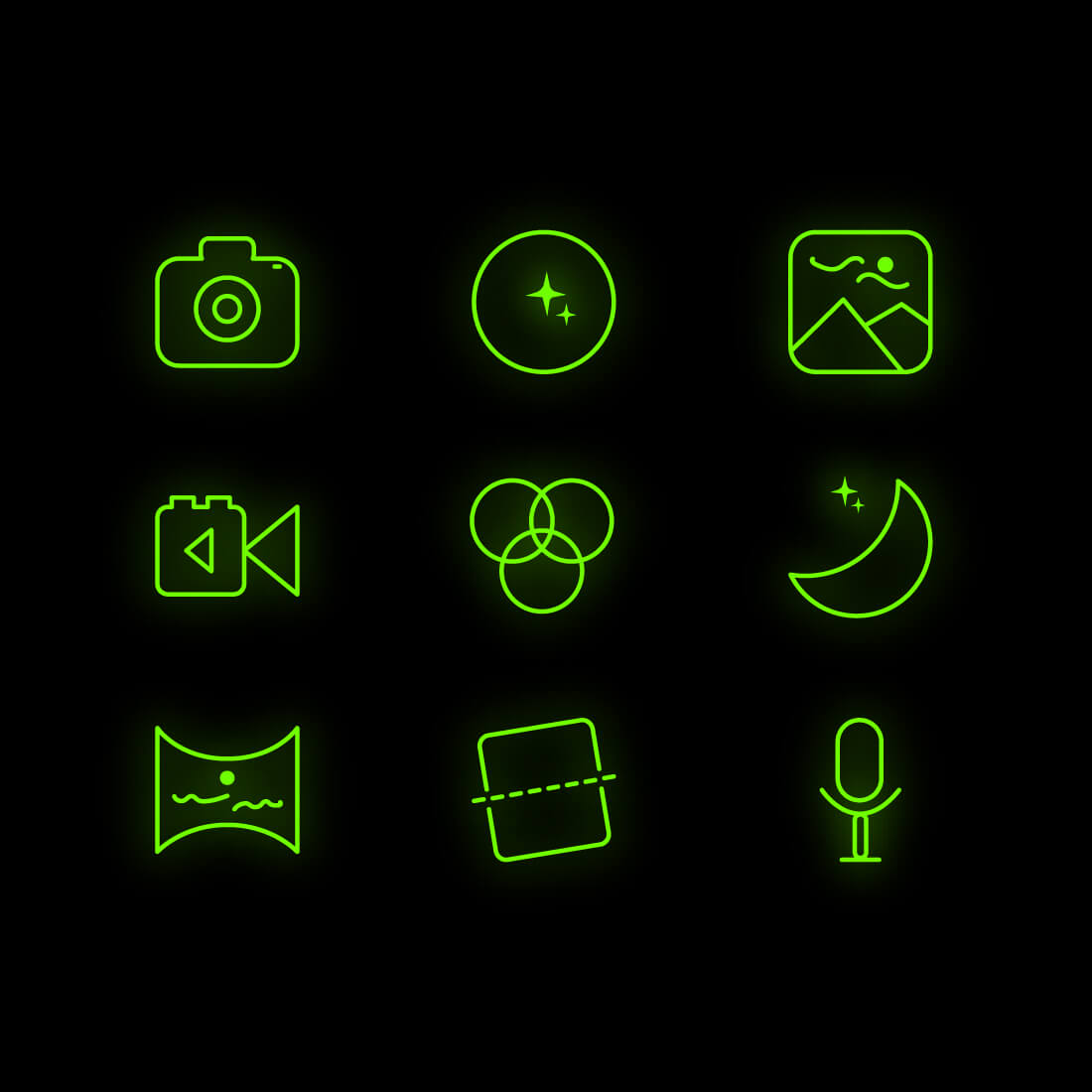 Free Camera Icons preview.