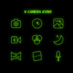 Free Camera Icons cover image.