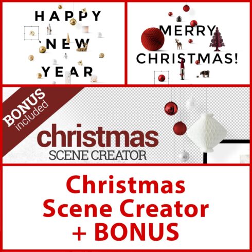 Christmas Scene Creator + bonus main cover.