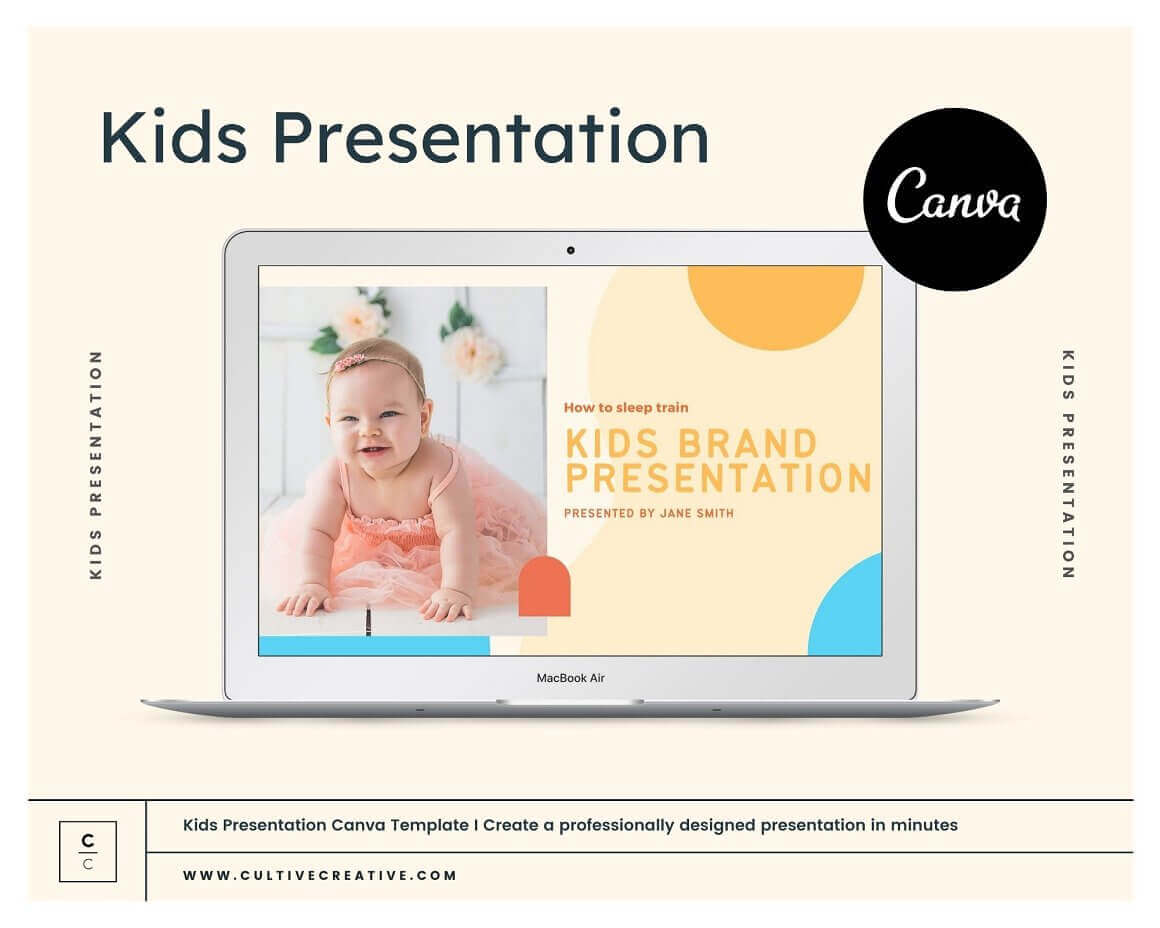 Canva Kids Presentation Template.