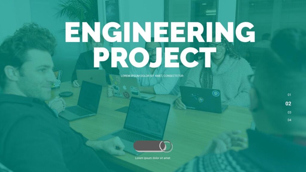 Engineering Project Powerpoint Template | Master Bundles