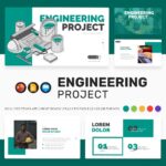 engineering project presentation template cover image