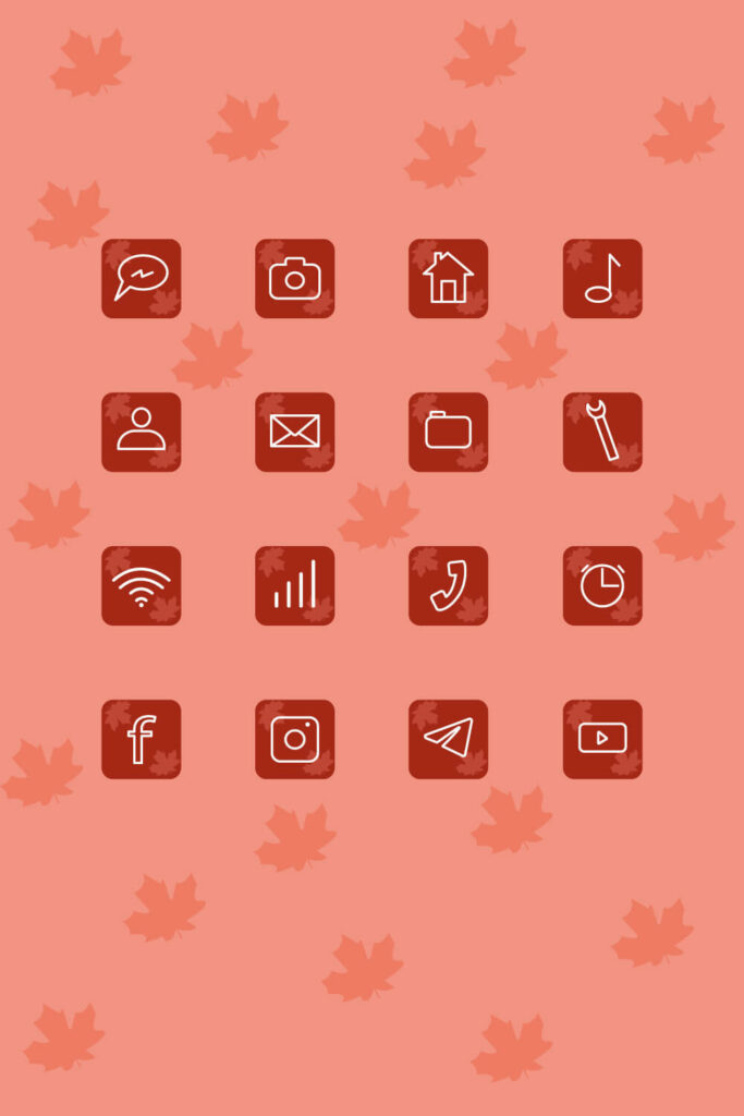 Free Fall App Icons – MasterBundles