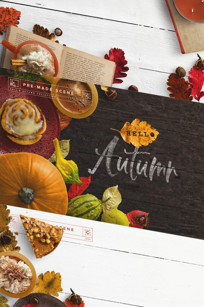 Fall & Autumn Custom Scene Creator Pinterest collage image.