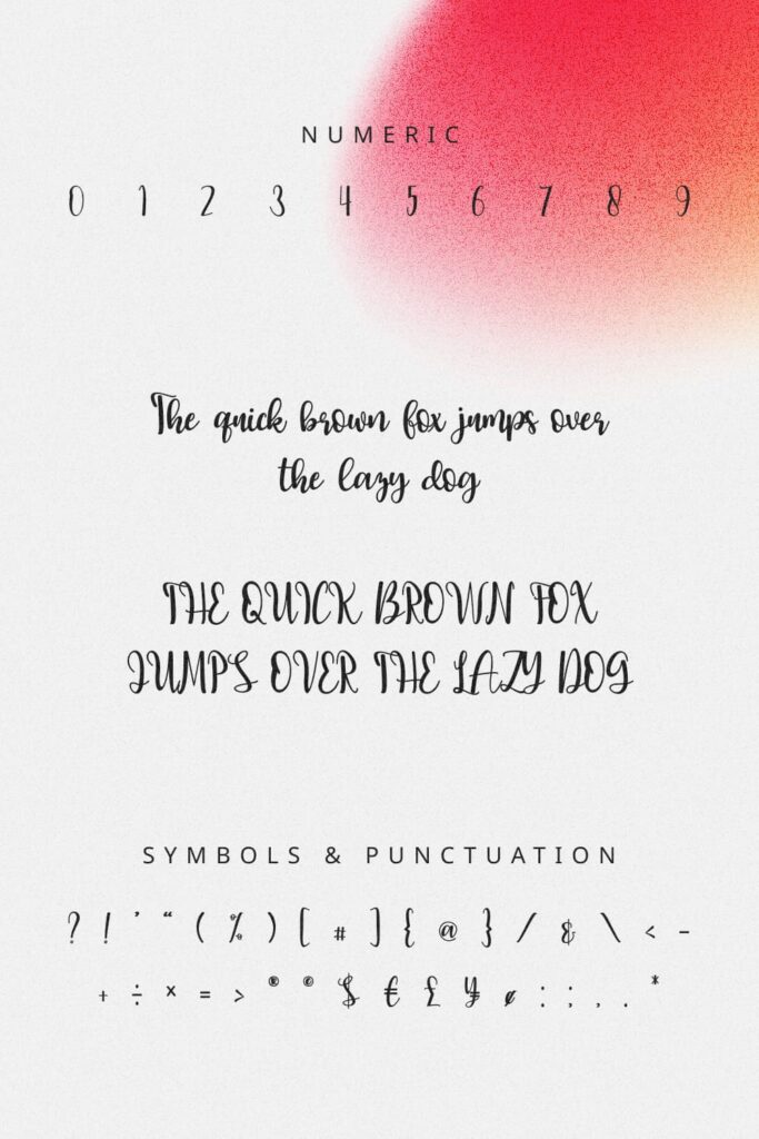 Falling free Thanksgiving font Pinterest numeric, symbols and punctuation preview.
