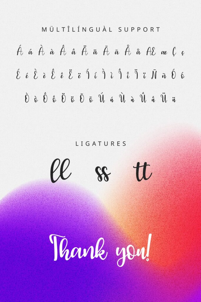 Falling free Thanksgiving font Pinterest collage image multilingual support.
