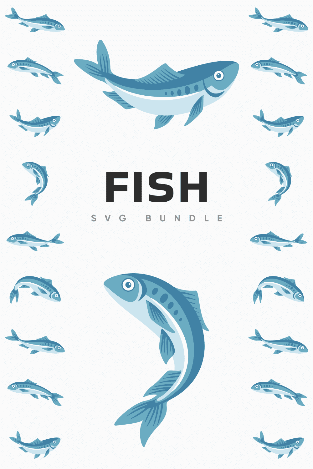 Fish SVG Files Bundle – MasterBundles
