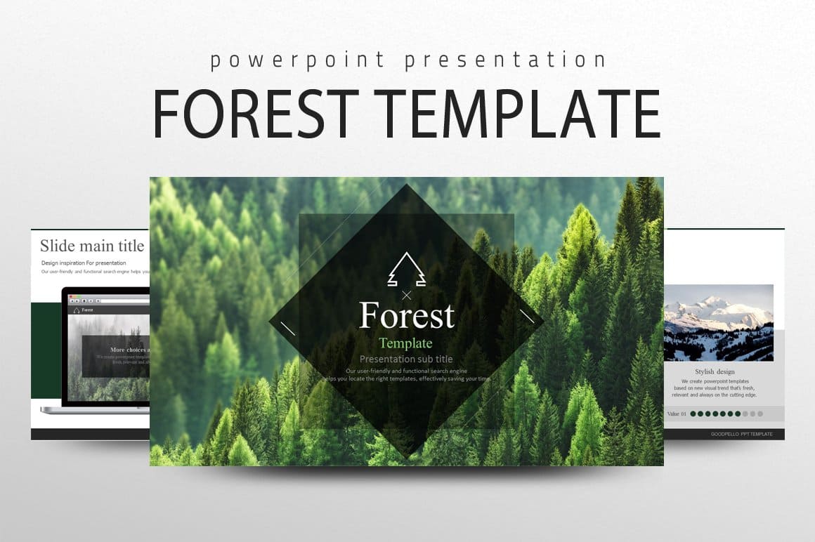 Forest Template Presentation preview 1.