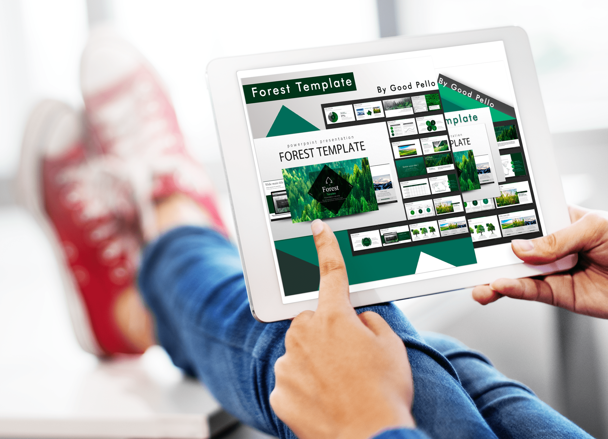Forest Powerpoint Presentation Template – MasterBundles