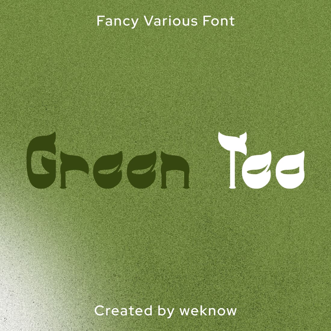 free green tea patrick font main cover