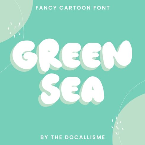 Greensea Free Patrick Font main cover.