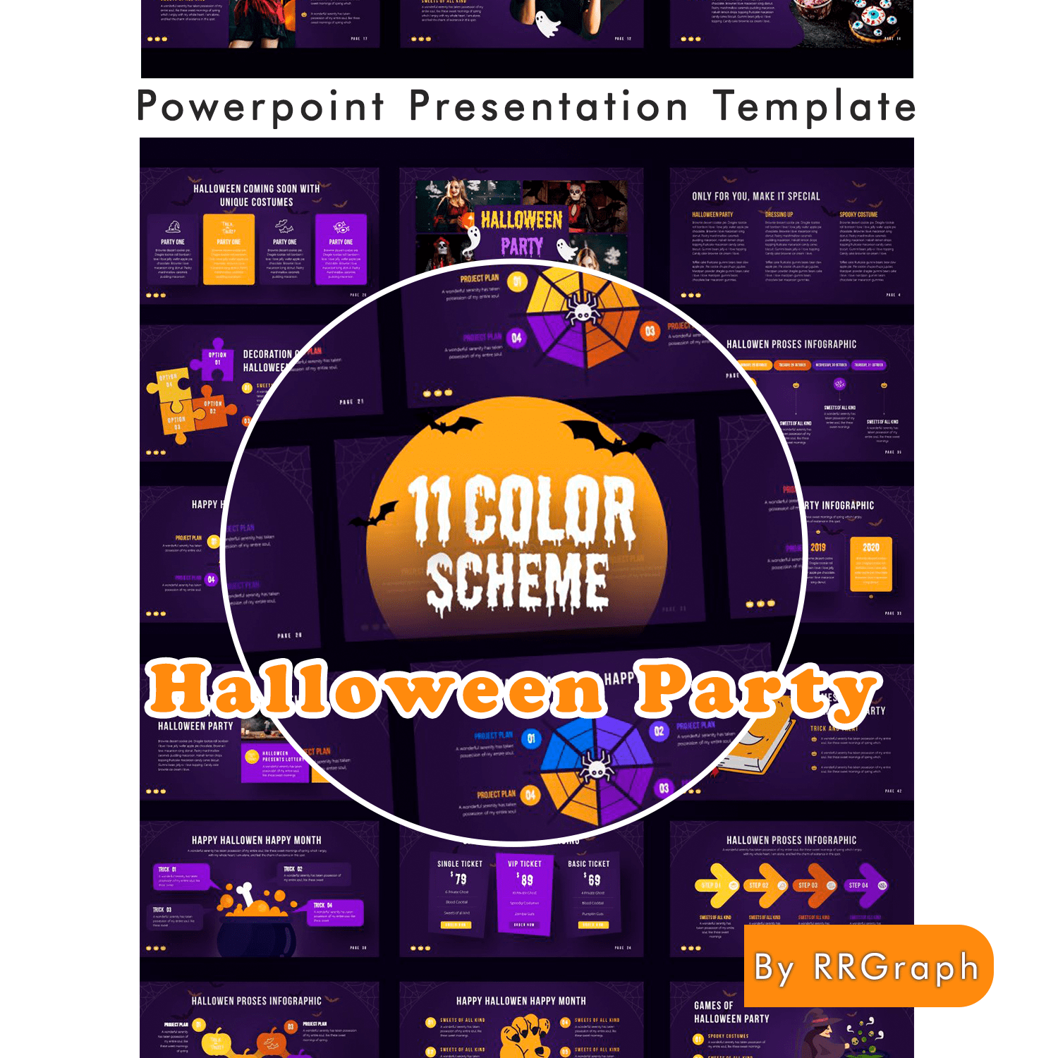 halloween party powerpoint preview