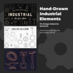 hand drawn industrial elements 1500x1500 1.