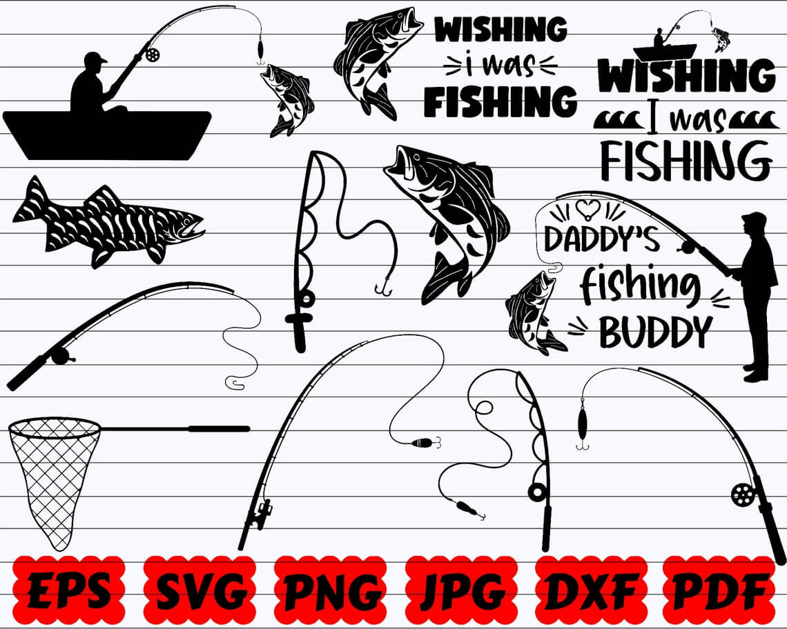 Daddy's Fishing Buddy Svg, Fishing Svg, Fisherman Dad Svg, Happy Father's  Day Svg, Dad Svg, Father's Day Svg, Cricut File, Clipart, Svg, Png, Eps,  Dxf