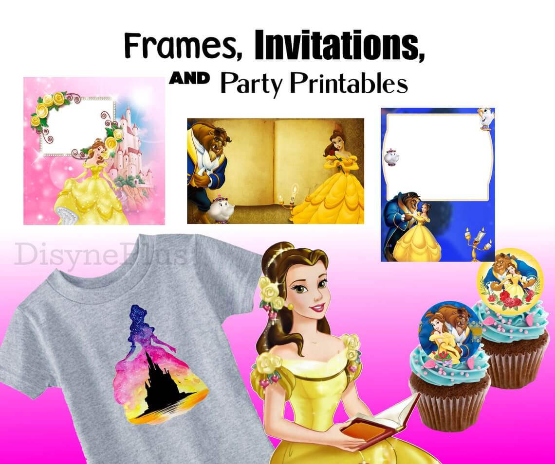 Frames, Invitations and party Printables.