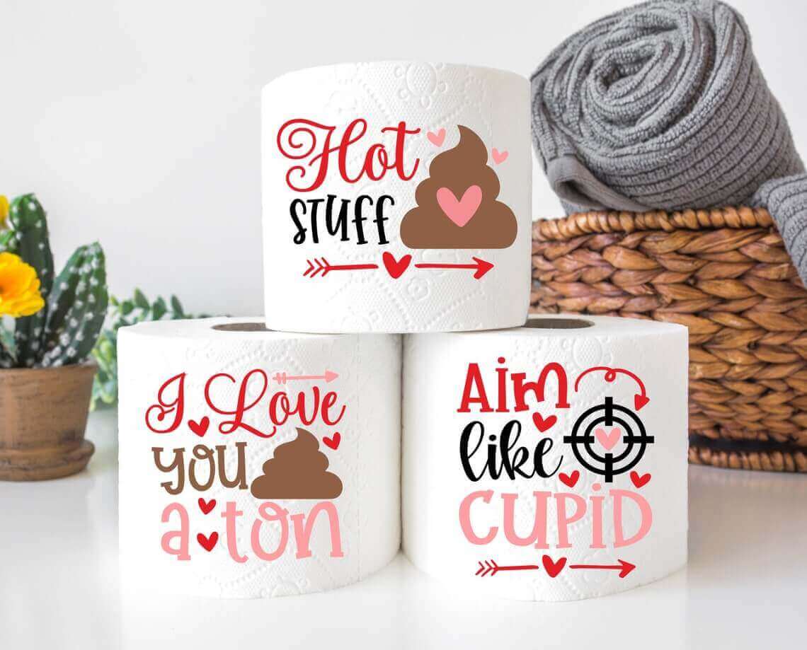 3 Types of Toilet Paper.